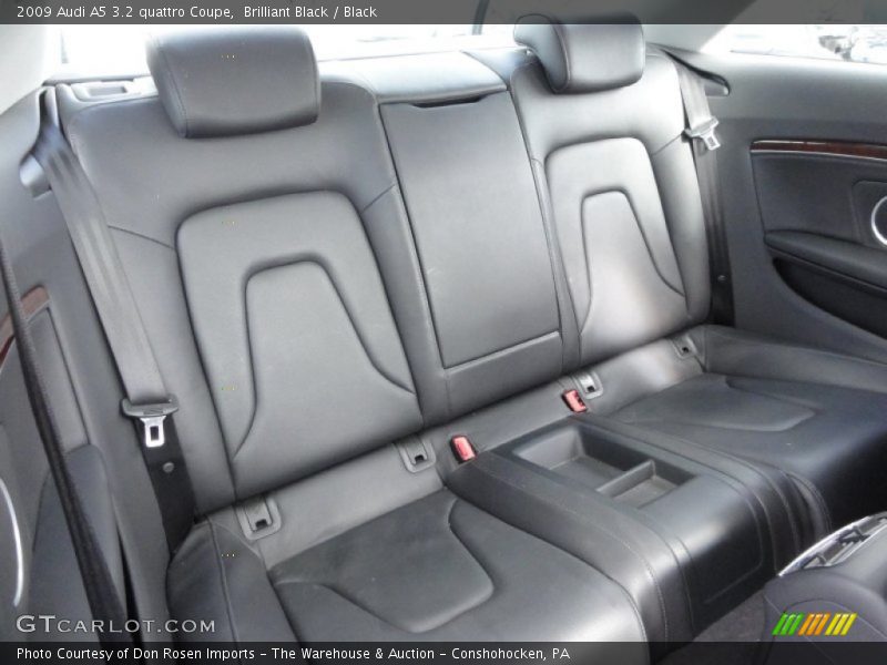 Brilliant Black / Black 2009 Audi A5 3.2 quattro Coupe