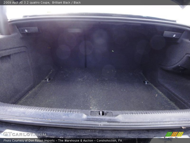 Brilliant Black / Black 2009 Audi A5 3.2 quattro Coupe