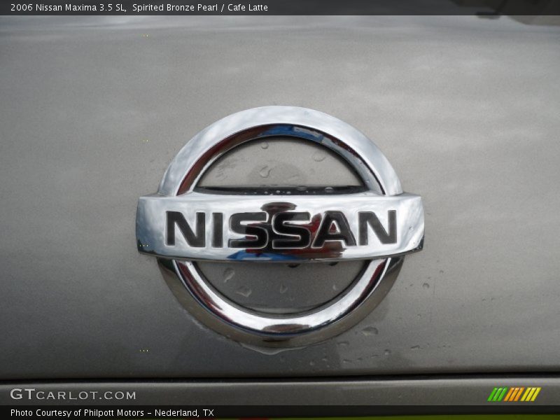Spirited Bronze Pearl / Cafe Latte 2006 Nissan Maxima 3.5 SL