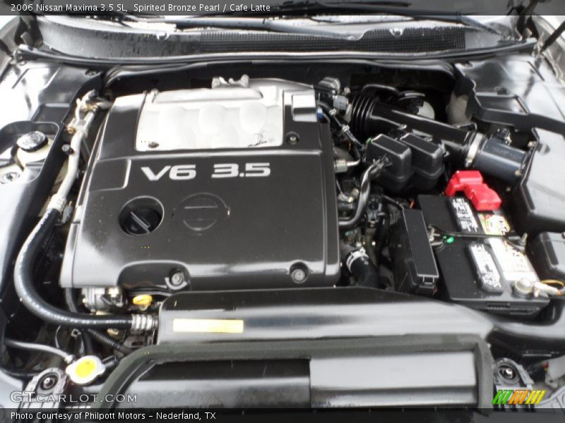 Spirited Bronze Pearl / Cafe Latte 2006 Nissan Maxima 3.5 SL