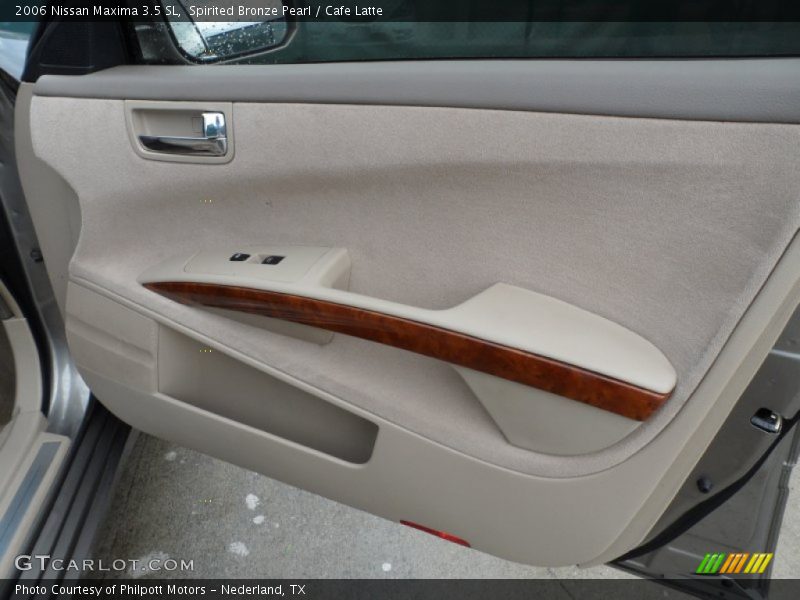 Spirited Bronze Pearl / Cafe Latte 2006 Nissan Maxima 3.5 SL