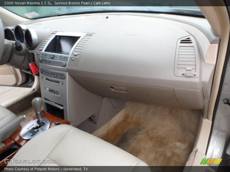 Spirited Bronze Pearl / Cafe Latte 2006 Nissan Maxima 3.5 SL