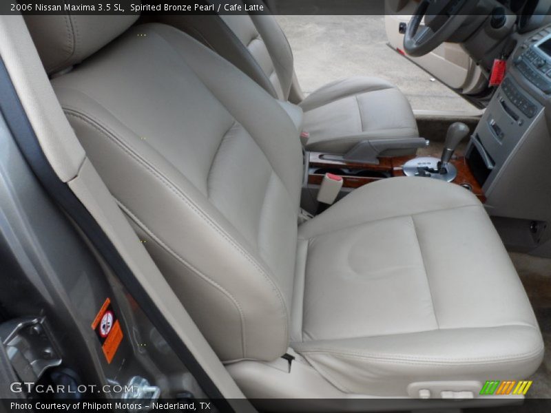 Spirited Bronze Pearl / Cafe Latte 2006 Nissan Maxima 3.5 SL