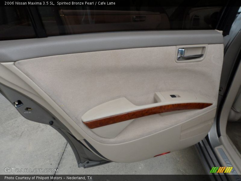 Spirited Bronze Pearl / Cafe Latte 2006 Nissan Maxima 3.5 SL
