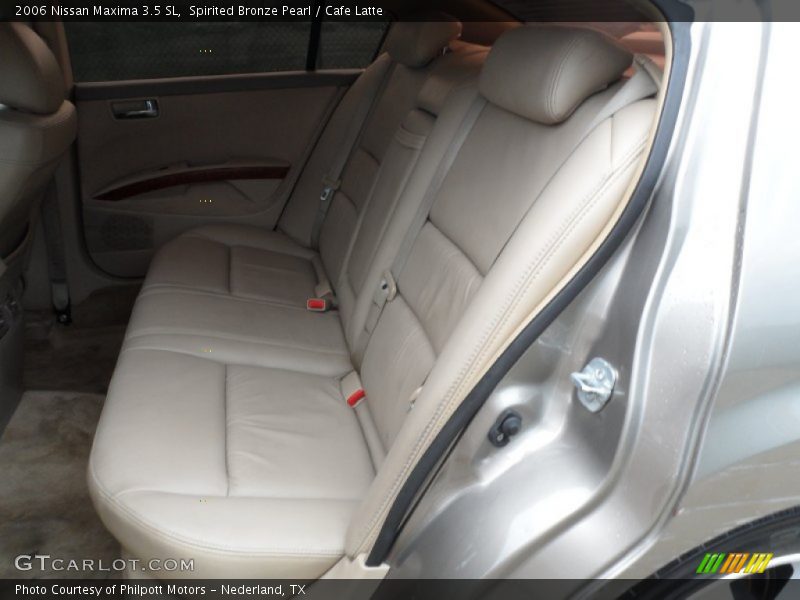Spirited Bronze Pearl / Cafe Latte 2006 Nissan Maxima 3.5 SL