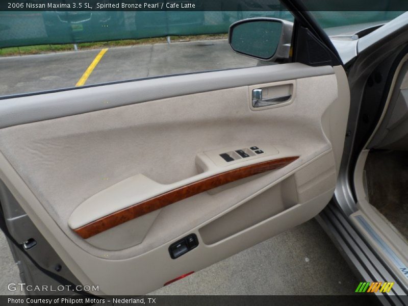 Spirited Bronze Pearl / Cafe Latte 2006 Nissan Maxima 3.5 SL
