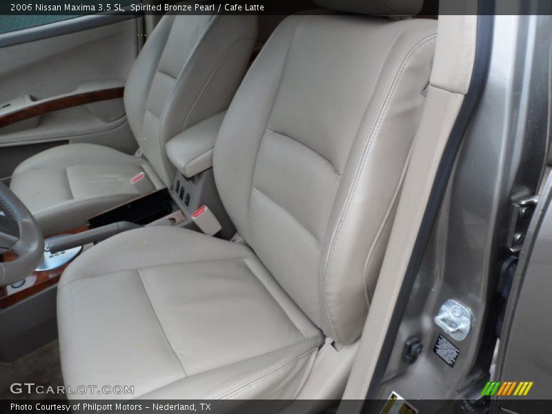 Spirited Bronze Pearl / Cafe Latte 2006 Nissan Maxima 3.5 SL