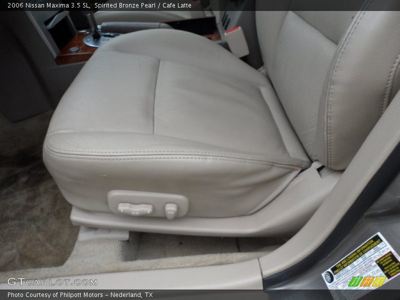 Spirited Bronze Pearl / Cafe Latte 2006 Nissan Maxima 3.5 SL