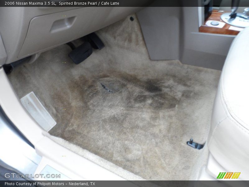 Spirited Bronze Pearl / Cafe Latte 2006 Nissan Maxima 3.5 SL