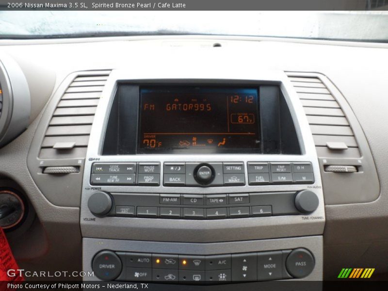 Spirited Bronze Pearl / Cafe Latte 2006 Nissan Maxima 3.5 SL