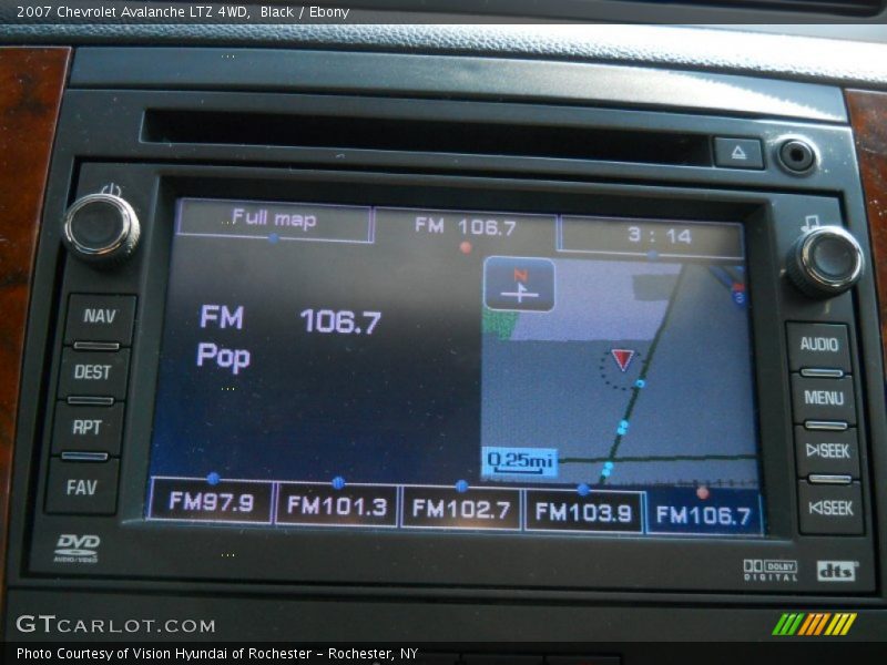 Black / Ebony 2007 Chevrolet Avalanche LTZ 4WD