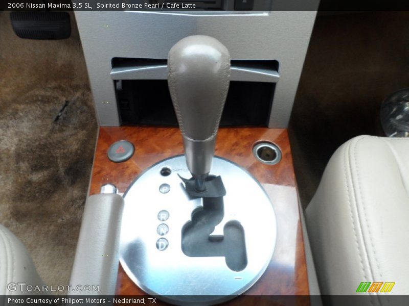 Spirited Bronze Pearl / Cafe Latte 2006 Nissan Maxima 3.5 SL