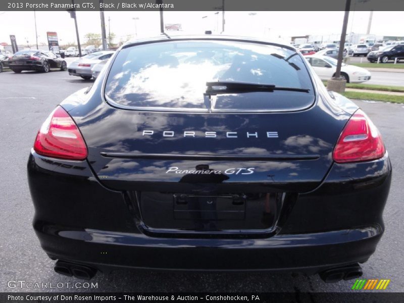 Black / Black w/Alcantara 2013 Porsche Panamera GTS