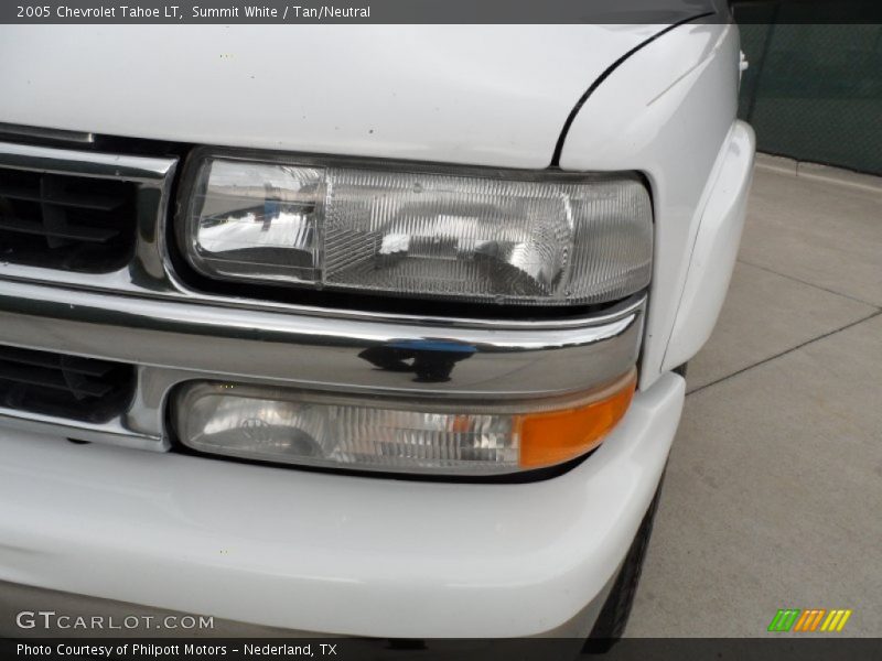 Summit White / Tan/Neutral 2005 Chevrolet Tahoe LT