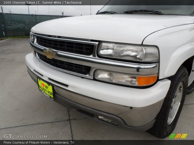 Summit White / Tan/Neutral 2005 Chevrolet Tahoe LT