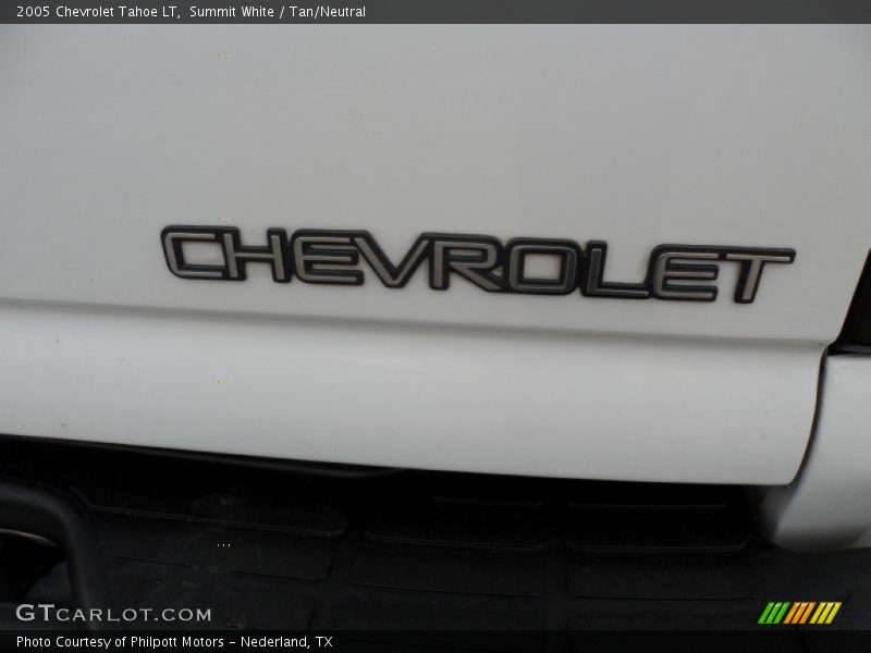 Summit White / Tan/Neutral 2005 Chevrolet Tahoe LT