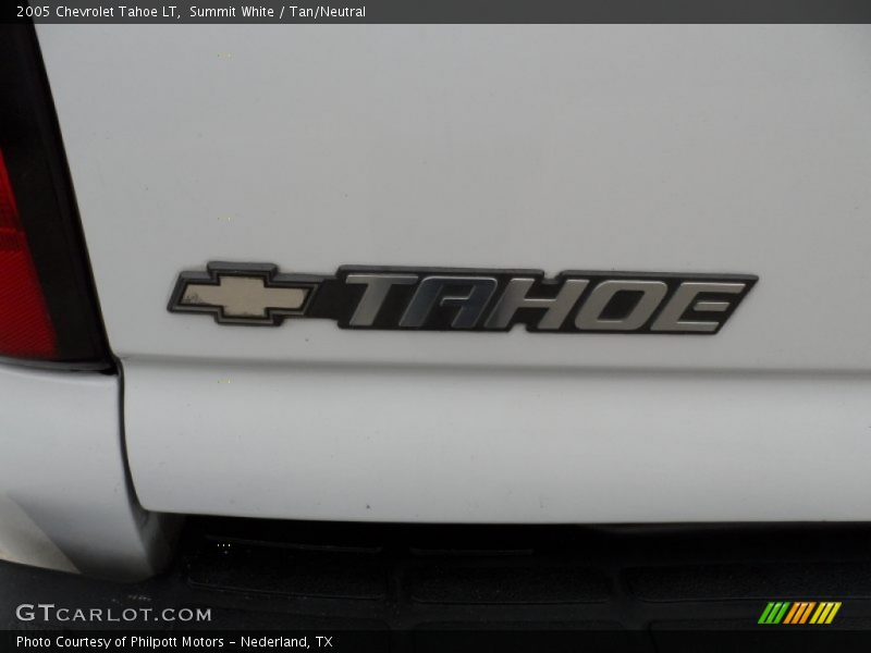 Summit White / Tan/Neutral 2005 Chevrolet Tahoe LT