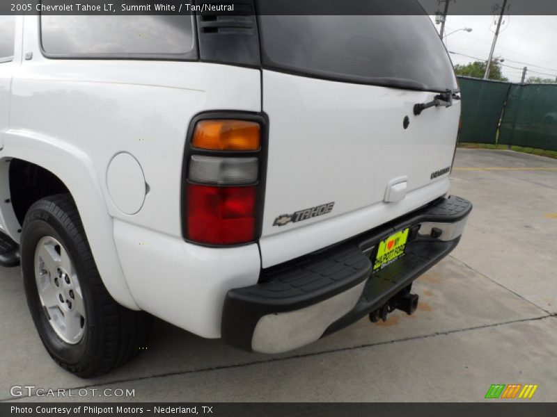 Summit White / Tan/Neutral 2005 Chevrolet Tahoe LT