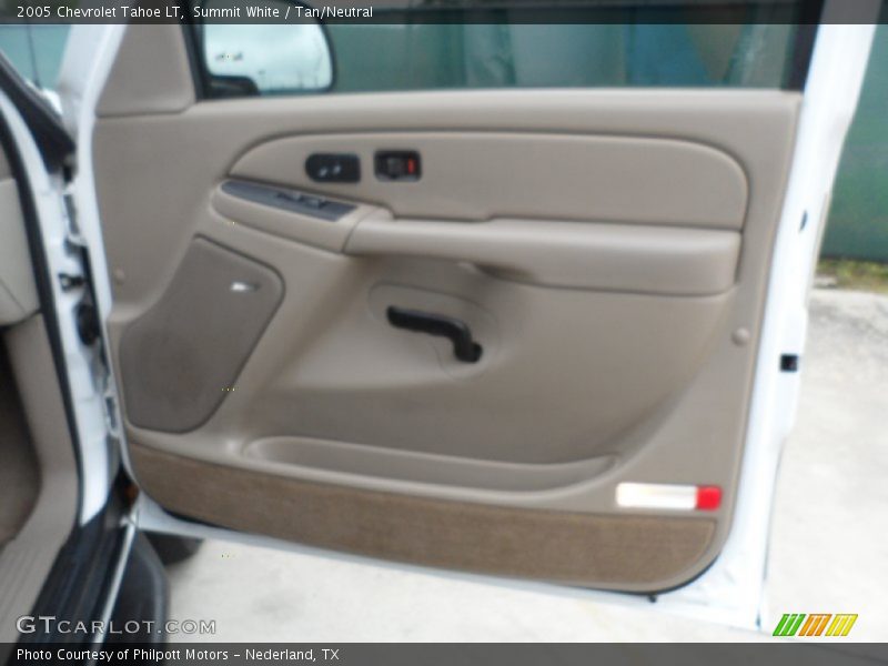 Summit White / Tan/Neutral 2005 Chevrolet Tahoe LT