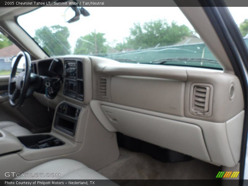 Summit White / Tan/Neutral 2005 Chevrolet Tahoe LT