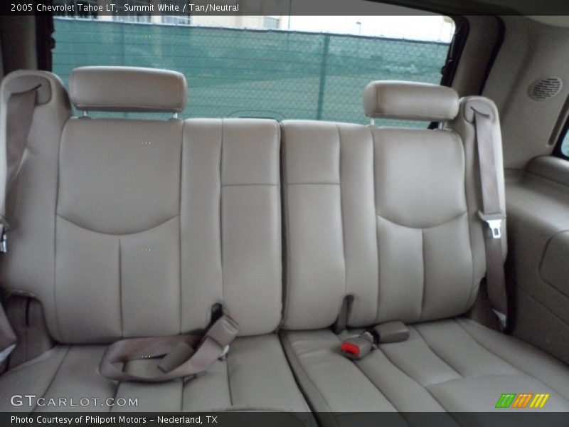 Summit White / Tan/Neutral 2005 Chevrolet Tahoe LT