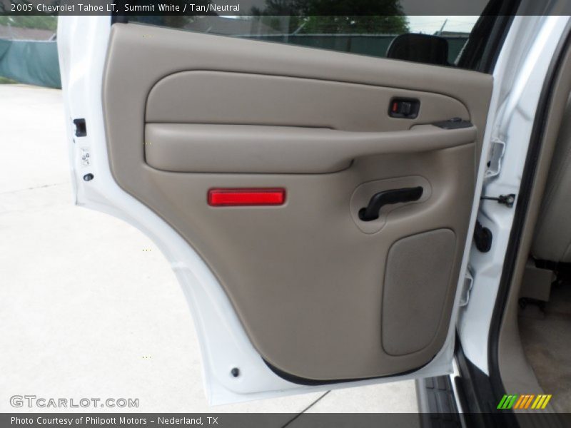 Summit White / Tan/Neutral 2005 Chevrolet Tahoe LT