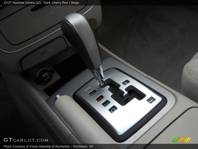  2007 Sonata GLS 4 Speed Shiftronic Automatic Shifter