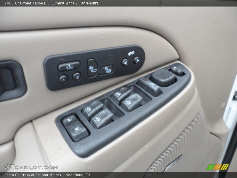 Summit White / Tan/Neutral 2005 Chevrolet Tahoe LT