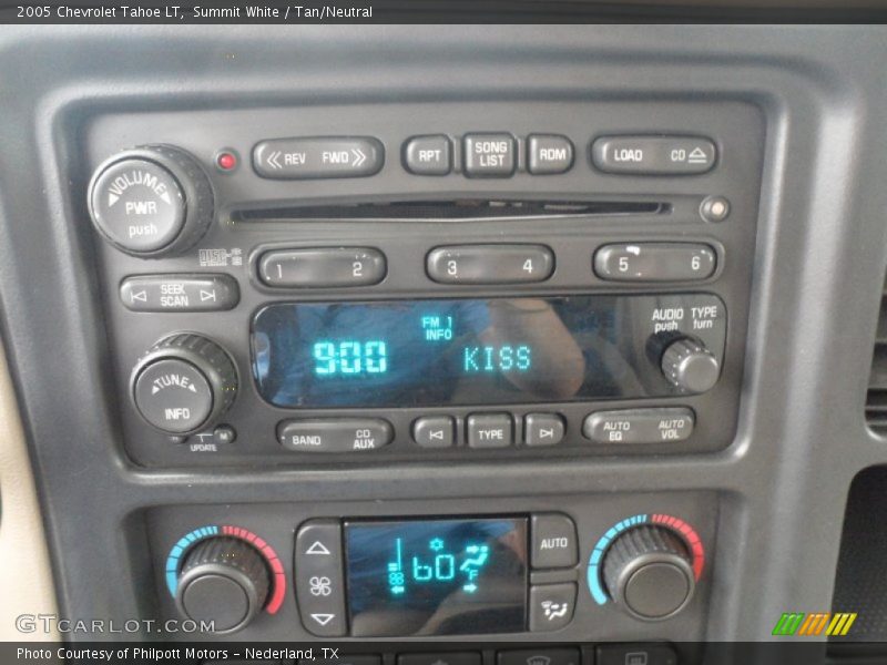 Summit White / Tan/Neutral 2005 Chevrolet Tahoe LT