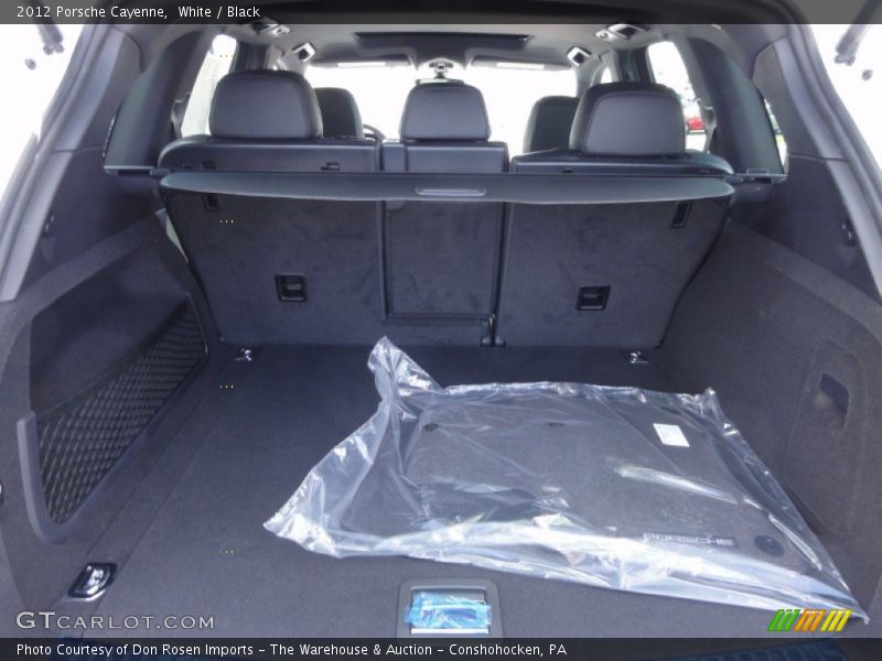  2012 Cayenne  Trunk