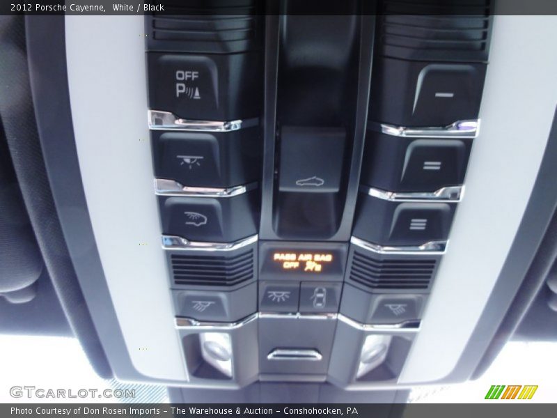 Controls of 2012 Cayenne 