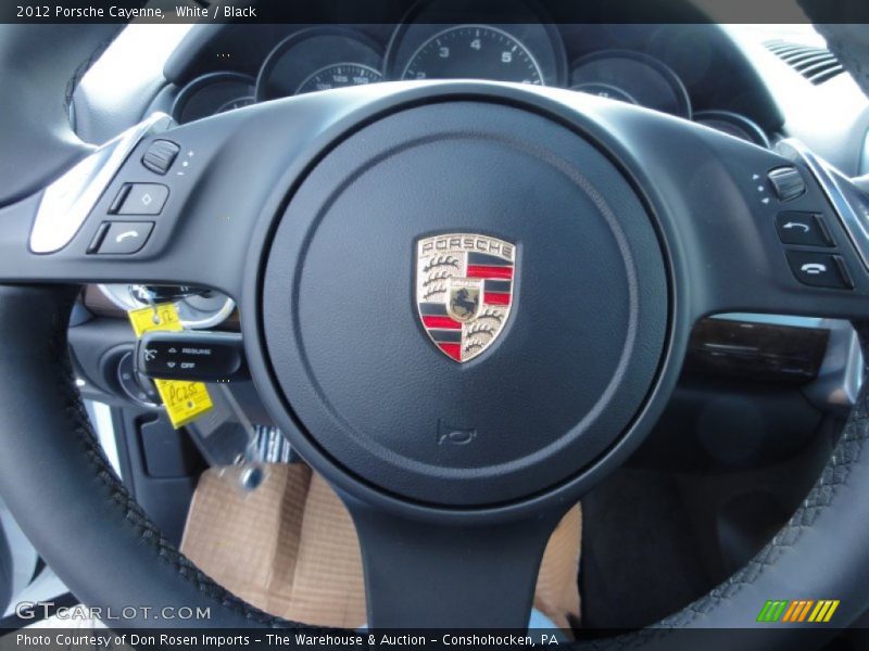 Controls of 2012 Cayenne 