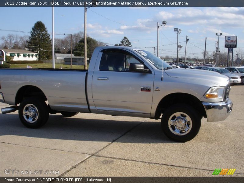 Bright Silver Metallic / Dark Slate/Medium Graystone 2011 Dodge Ram 2500 HD SLT Regular Cab 4x4