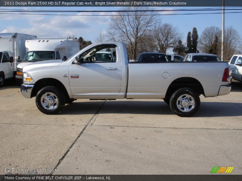  2011 Ram 2500 HD SLT Regular Cab 4x4 Bright Silver Metallic