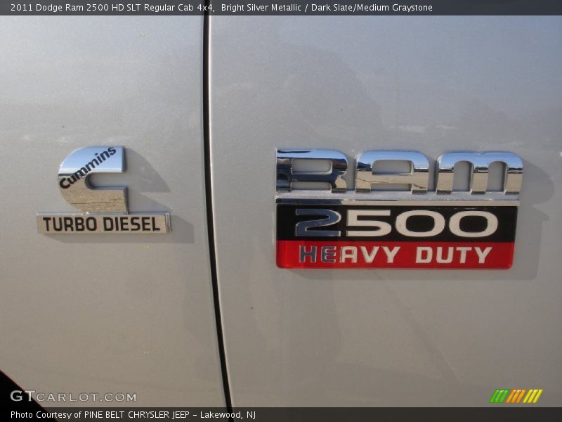  2011 Ram 2500 HD SLT Regular Cab 4x4 Logo