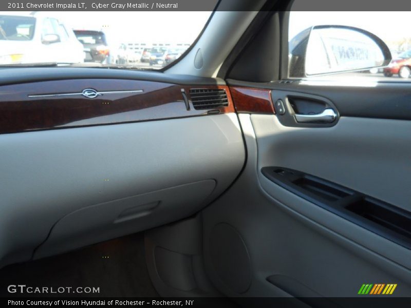 Cyber Gray Metallic / Neutral 2011 Chevrolet Impala LT