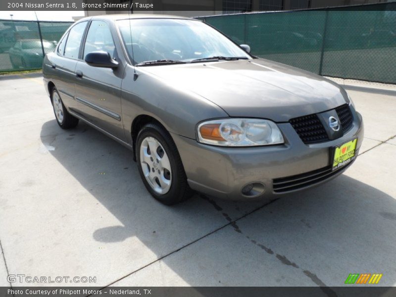 Bronze Shimmer / Taupe 2004 Nissan Sentra 1.8