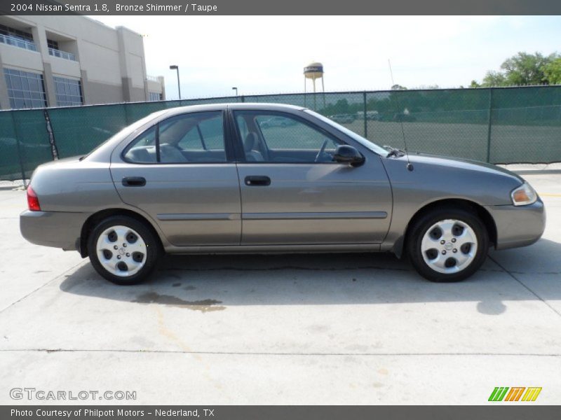 Bronze Shimmer / Taupe 2004 Nissan Sentra 1.8