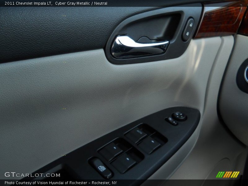 Cyber Gray Metallic / Neutral 2011 Chevrolet Impala LT