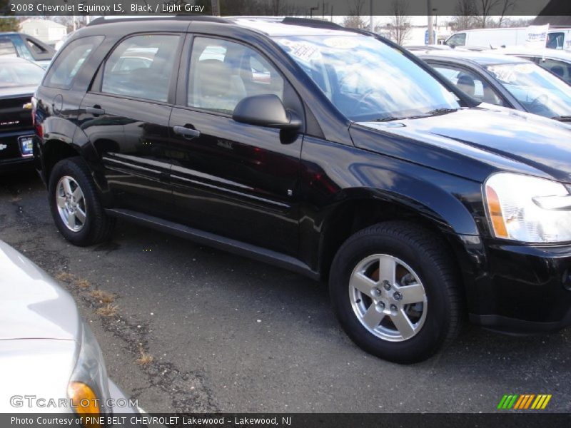 Black / Light Gray 2008 Chevrolet Equinox LS