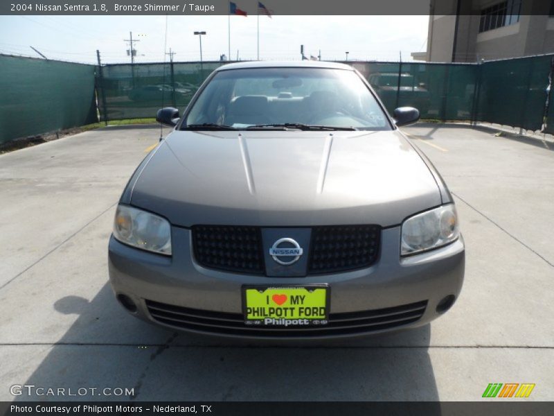 Bronze Shimmer / Taupe 2004 Nissan Sentra 1.8