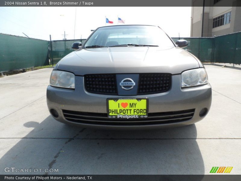 Bronze Shimmer / Taupe 2004 Nissan Sentra 1.8