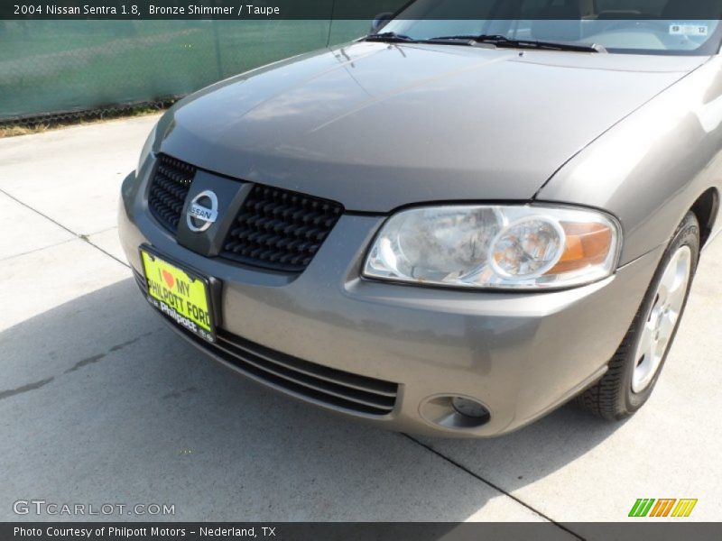 Bronze Shimmer / Taupe 2004 Nissan Sentra 1.8