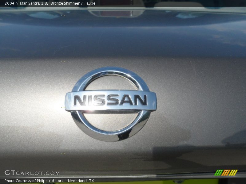 Bronze Shimmer / Taupe 2004 Nissan Sentra 1.8