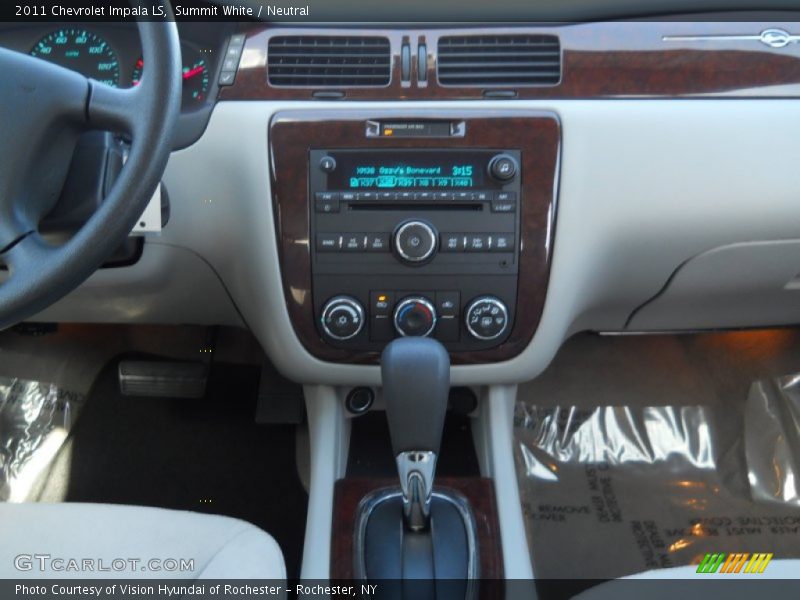 Summit White / Neutral 2011 Chevrolet Impala LS