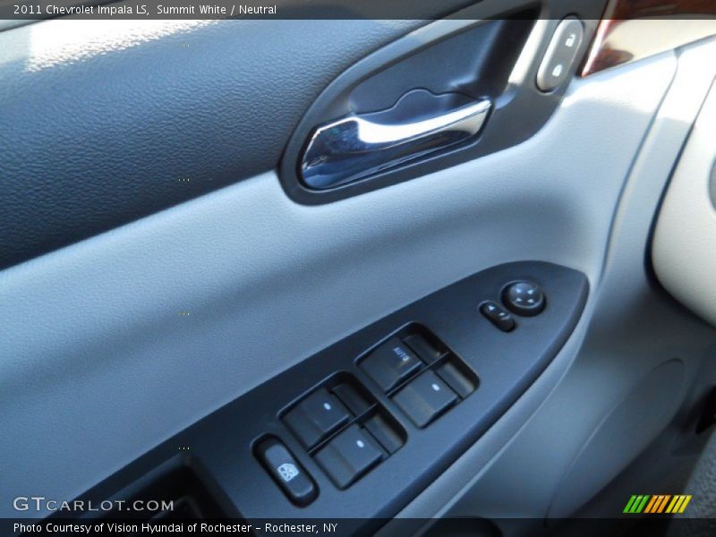 Summit White / Neutral 2011 Chevrolet Impala LS