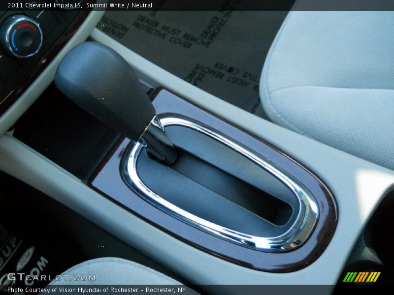 Summit White / Neutral 2011 Chevrolet Impala LS