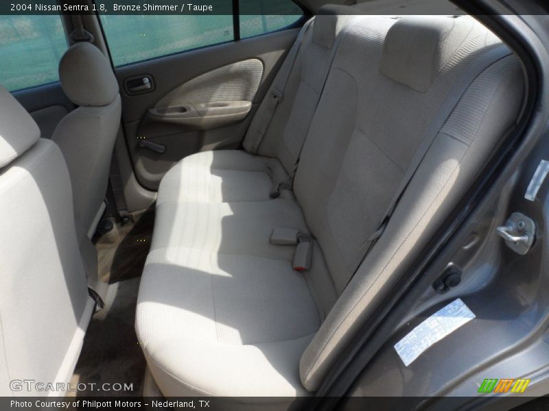 Bronze Shimmer / Taupe 2004 Nissan Sentra 1.8