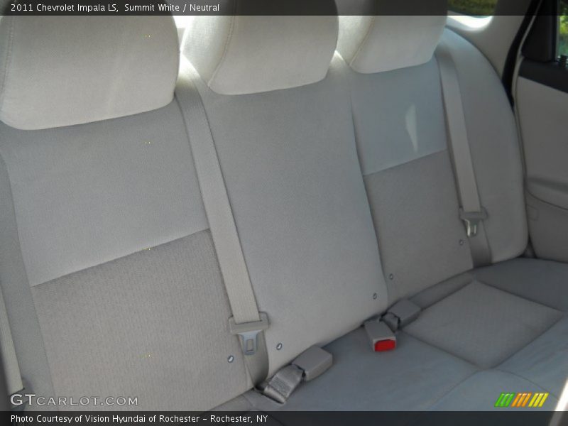 Summit White / Neutral 2011 Chevrolet Impala LS
