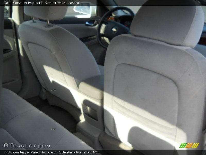 Summit White / Neutral 2011 Chevrolet Impala LS